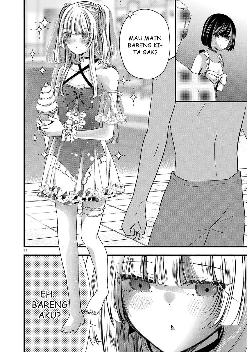 Kimi ni Koisuru Sanshimai chapter 18 halaman 22