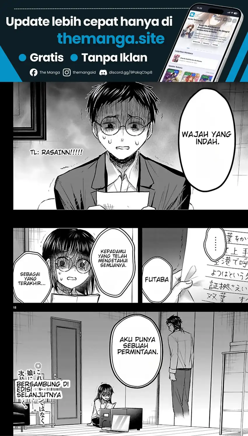 Kimi wa Yotsuba no Clover chapter 91 halaman 19