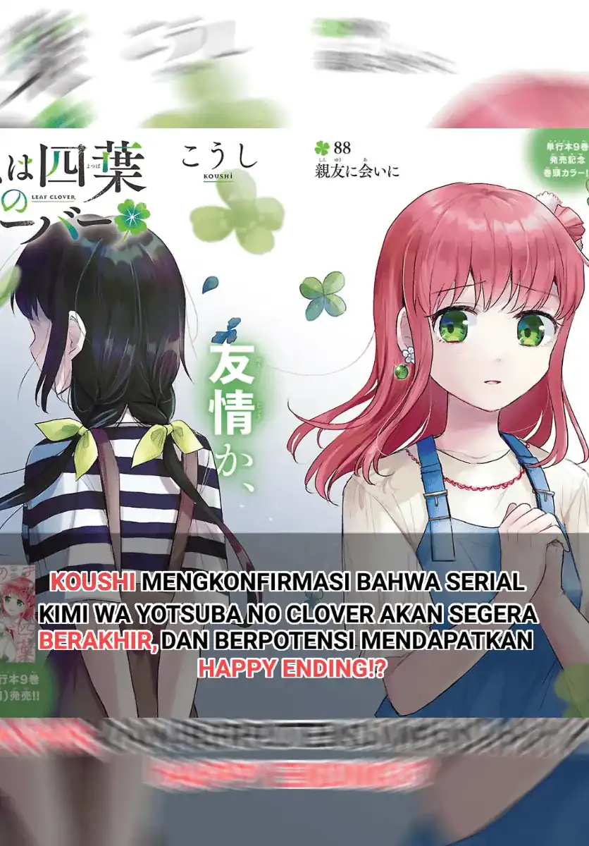Kimi wa Yotsuba no Clover chapter 91 halaman 20