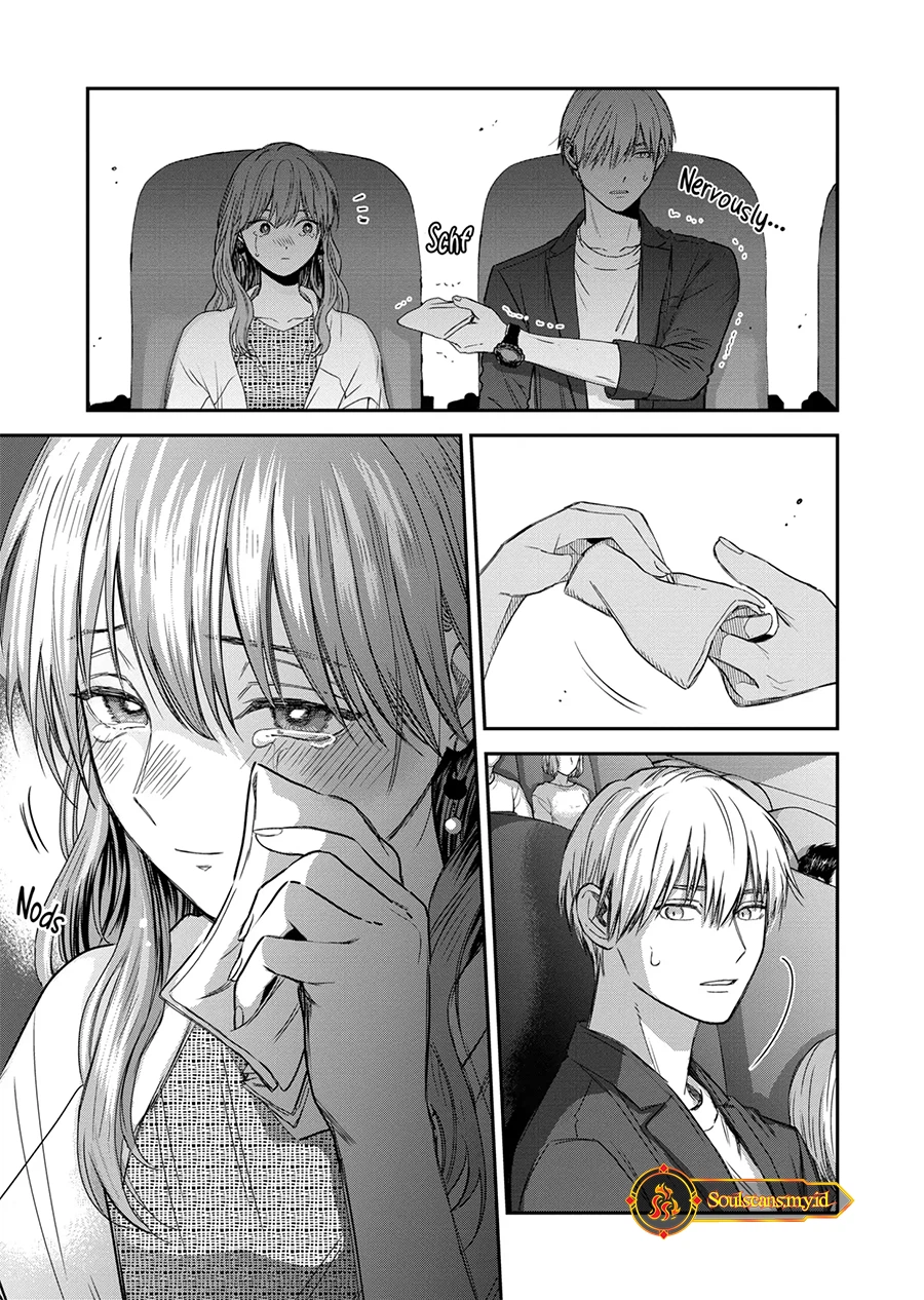 Koori Zokusei Danshi to Cool na Douryo Joshi chapter 23.5 halaman 12