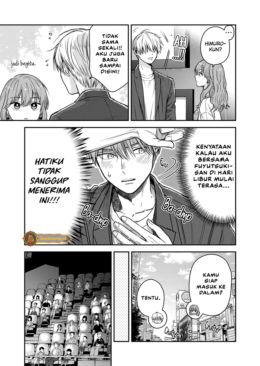 Koori Zokusei Danshi to Cool na Douryo Joshi chapter 23.5 halaman 8
