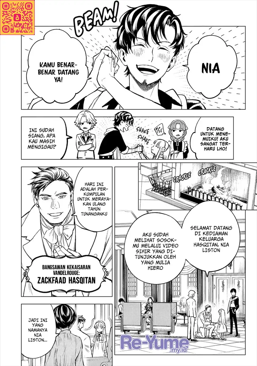 Kyouran Reijou Nia Liston: Byoujaku Reijou ni Tensei shita Kamigoroshi no Bujin no Karei Naru Musouroku chapter 20 halaman 11