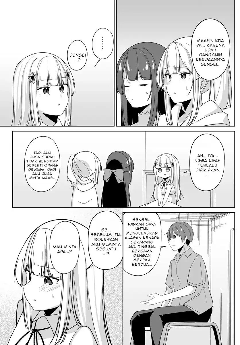 Madogiwa henshuu to baka ni sareta ore ga, futago JK to doukyo suru koto ni natta chapter 8.2 halaman 4