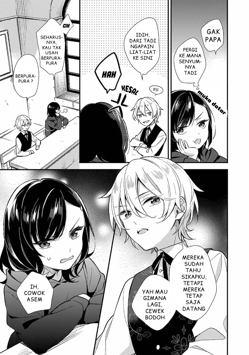 Mahousekai no Uketsukejou ni Naritai desu! chapter 1 halaman 6