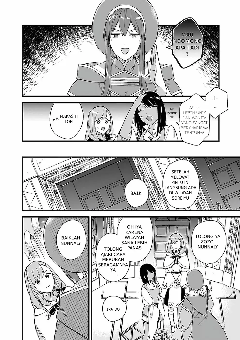 Mahousekai no Uketsukejou ni Naritai desu! chapter 12 halaman 19