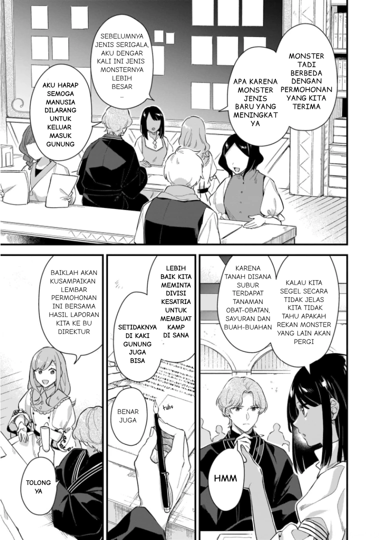 Mahousekai no Uketsukejou ni Naritai desu! chapter 13 halaman 33