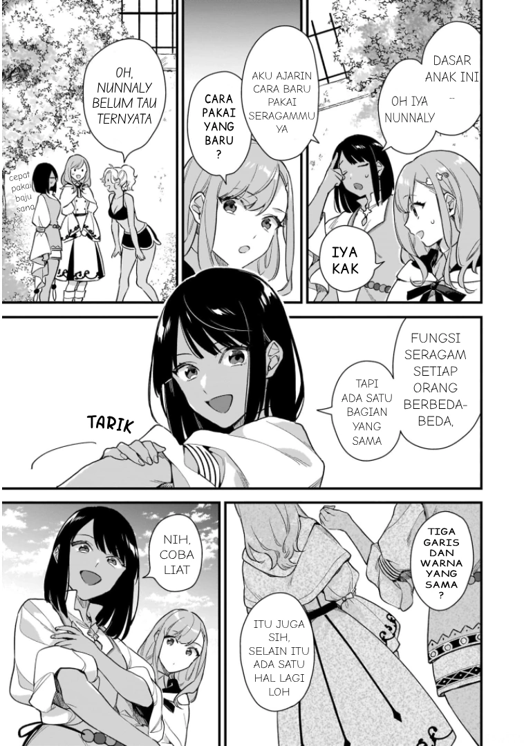 Mahousekai no Uketsukejou ni Naritai desu! chapter 13 halaman 8