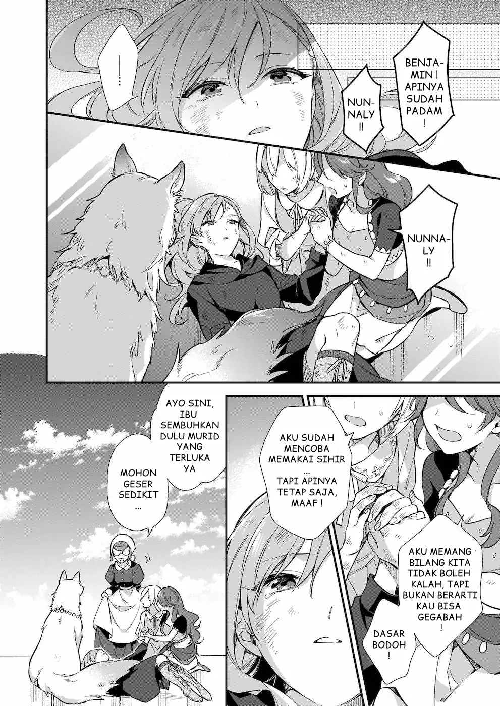 Mahousekai no Uketsukejou ni Naritai desu! chapter 3 halaman 19