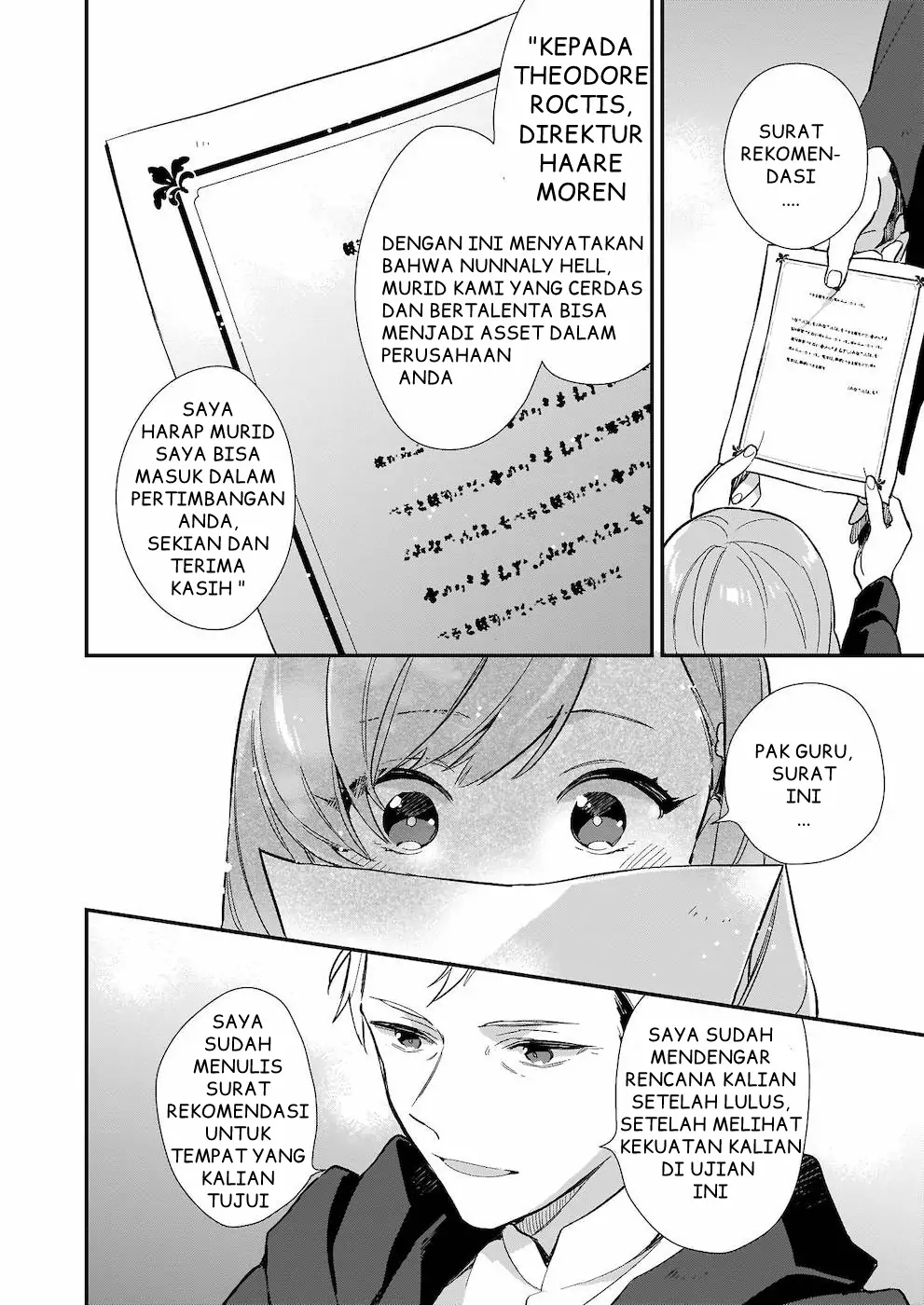 Mahousekai no Uketsukejou ni Naritai desu! chapter 3 halaman 31