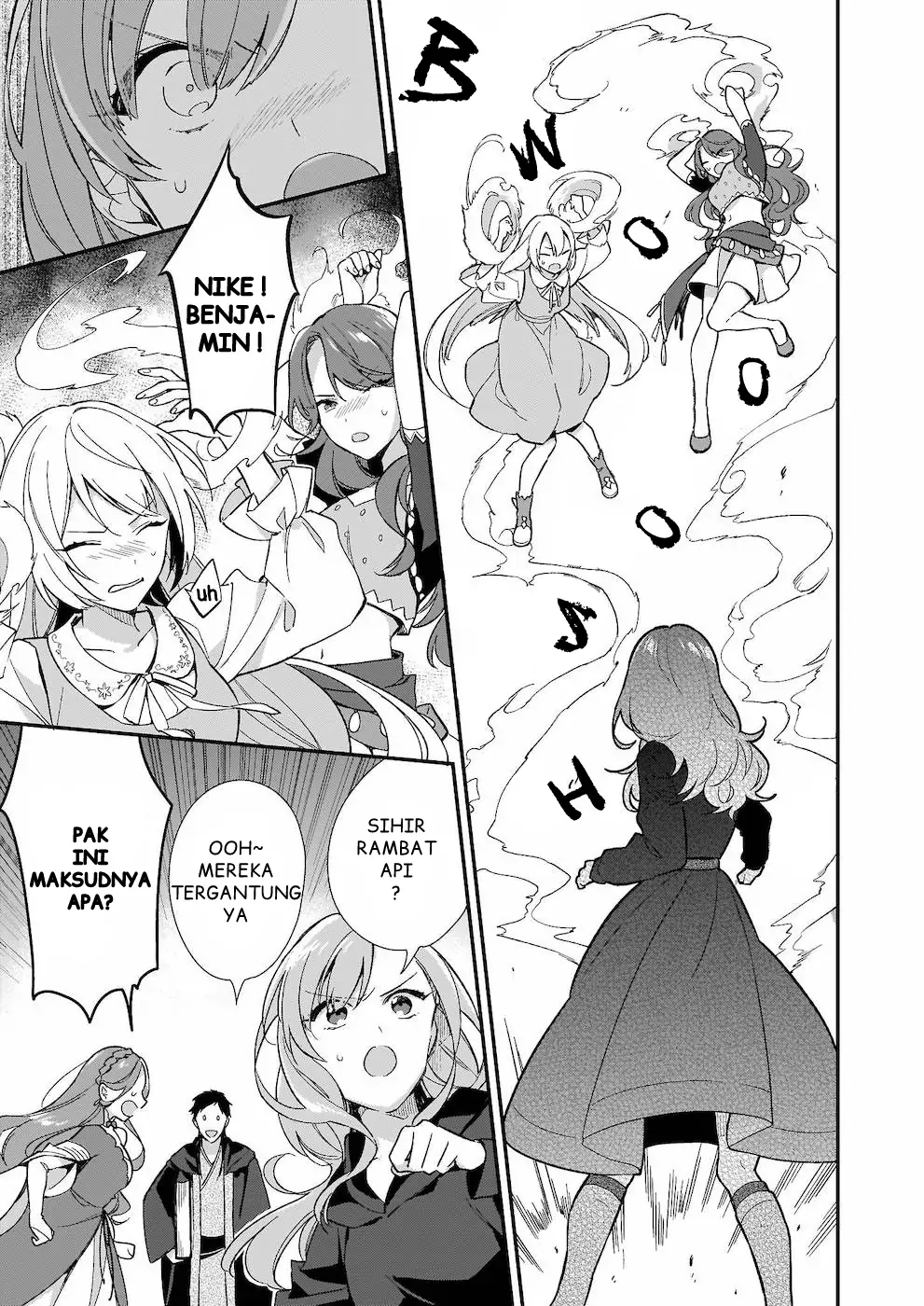 Mahousekai no Uketsukejou ni Naritai desu! chapter 3 halaman 8