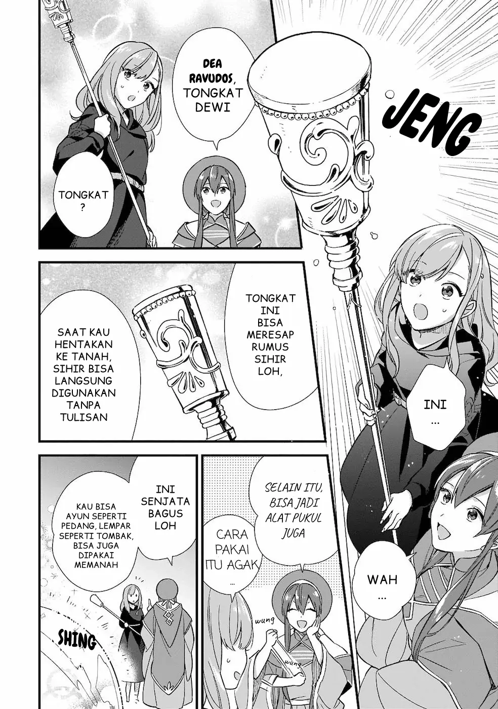 Mahousekai no Uketsukejou ni Naritai desu! chapter 5 halaman 11