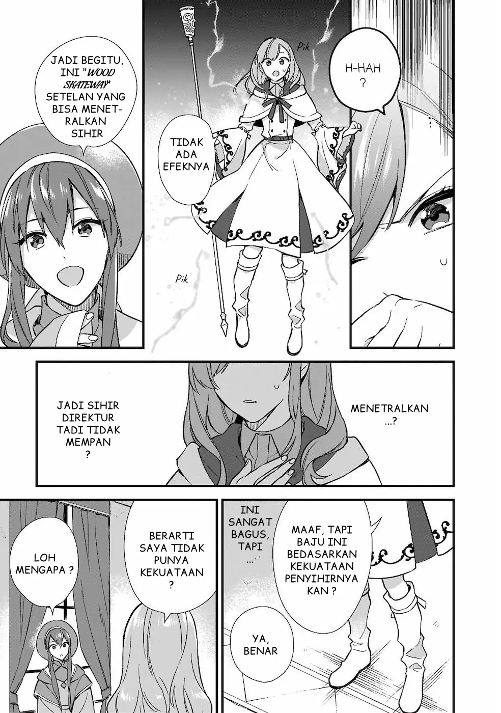 Mahousekai no Uketsukejou ni Naritai desu! chapter 5 halaman 14