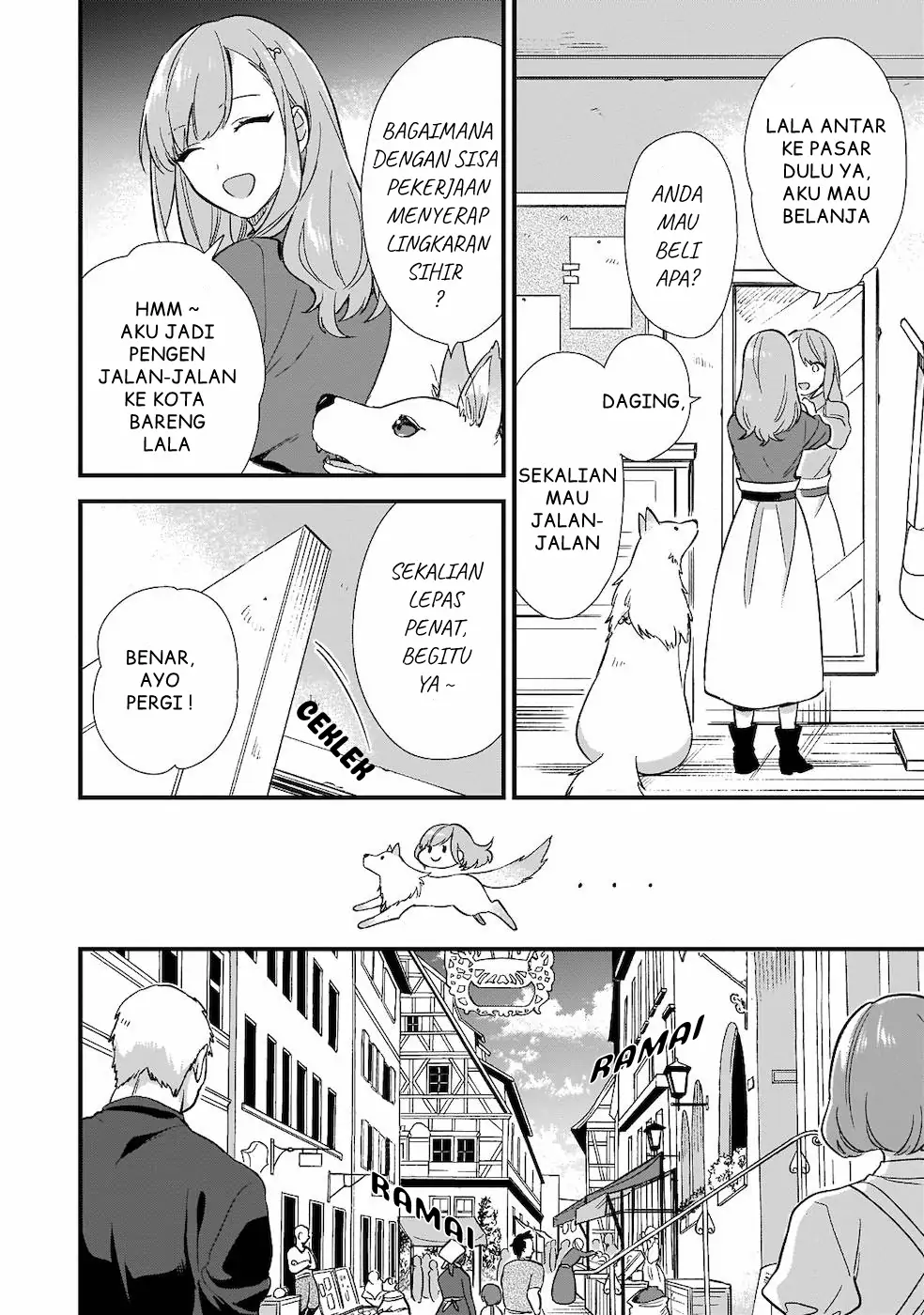 Mahousekai no Uketsukejou ni Naritai desu! chapter 5 halaman 25