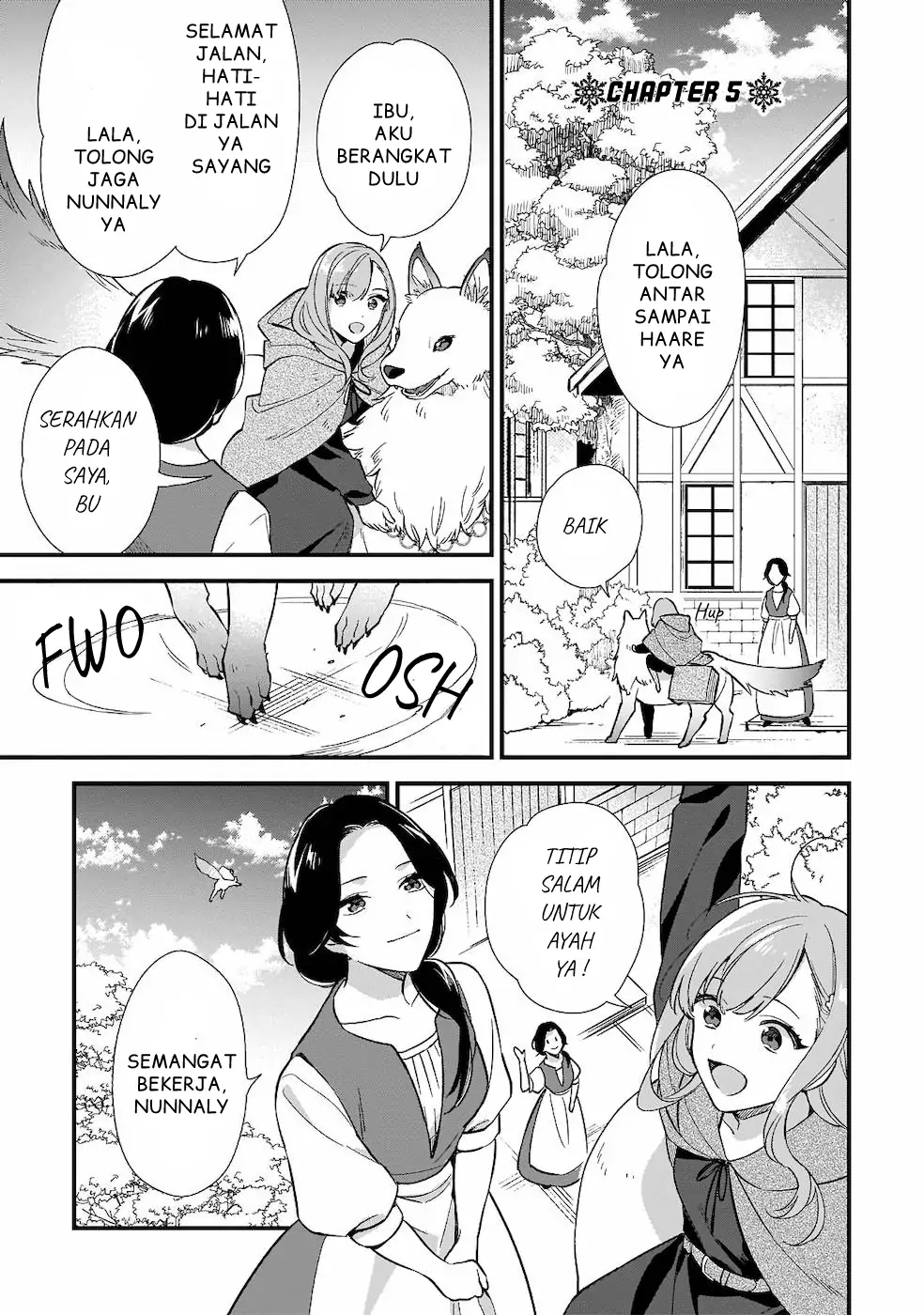 Mahousekai no Uketsukejou ni Naritai desu! chapter 5 halaman 6