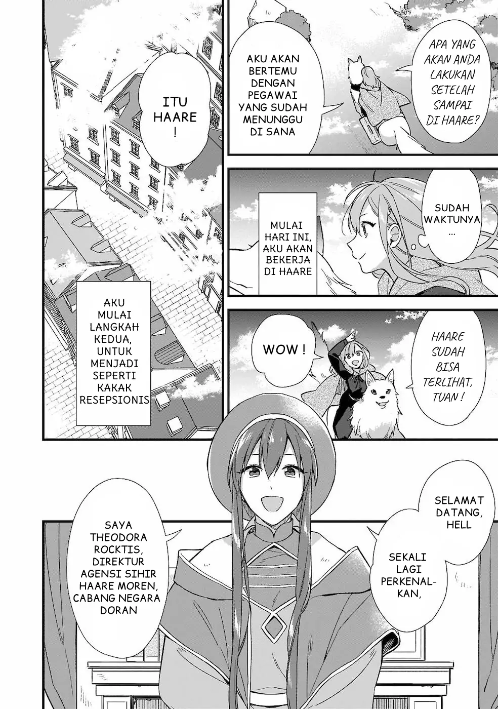 Mahousekai no Uketsukejou ni Naritai desu! chapter 5 halaman 7