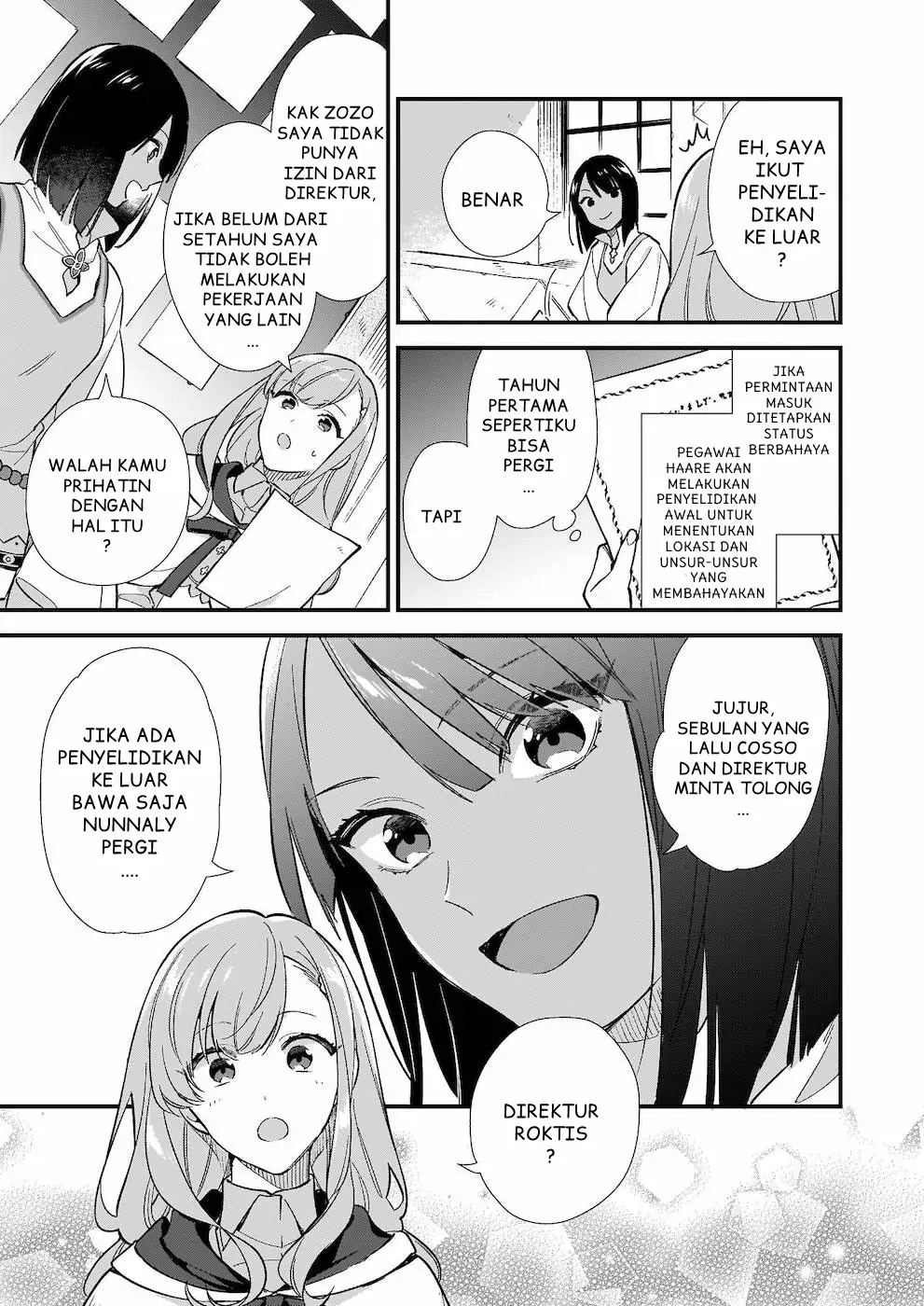 Mahousekai no Uketsukejou ni Naritai desu! chapter 6 halaman 6