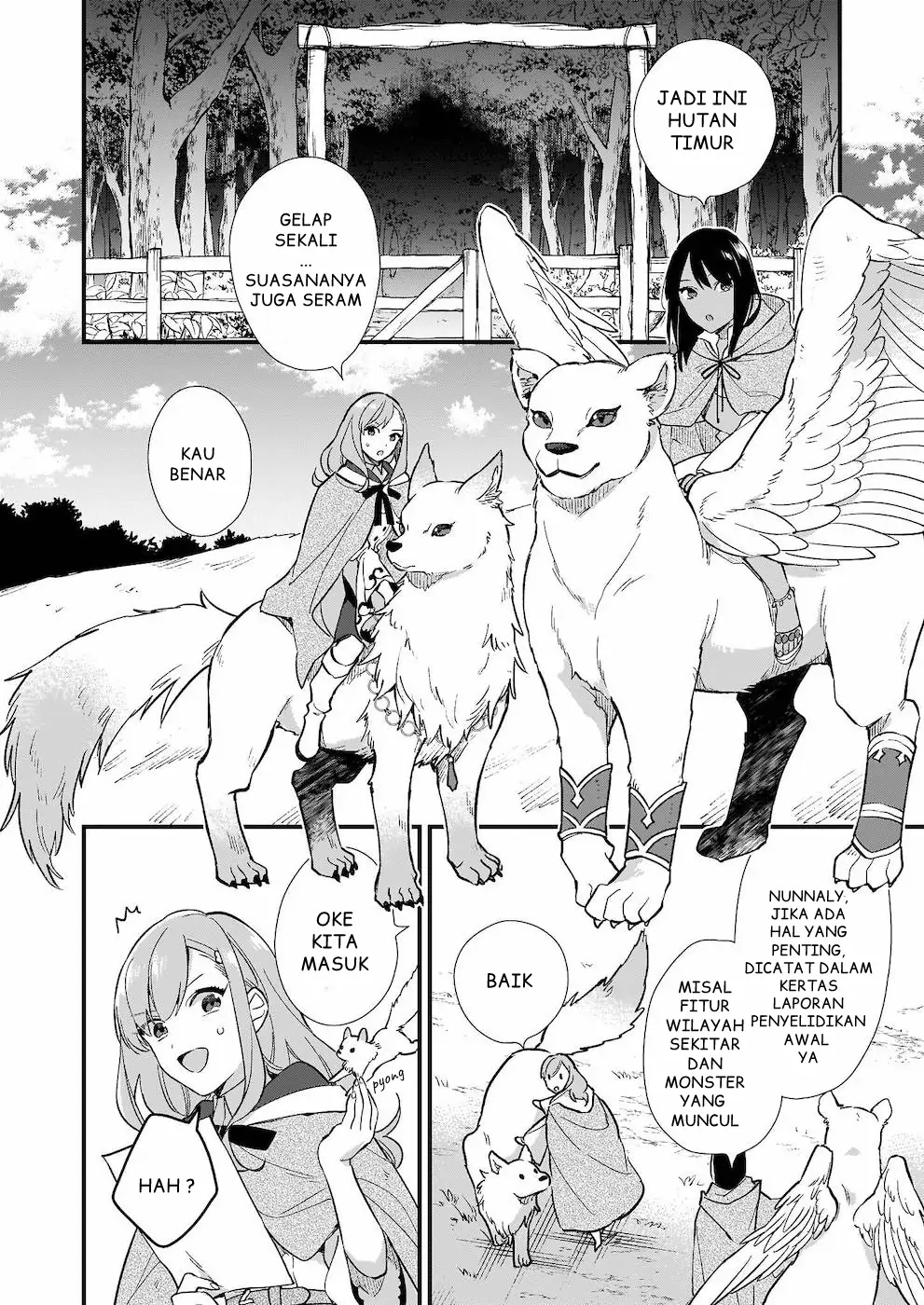 Mahousekai no Uketsukejou ni Naritai desu! chapter 6 halaman 9