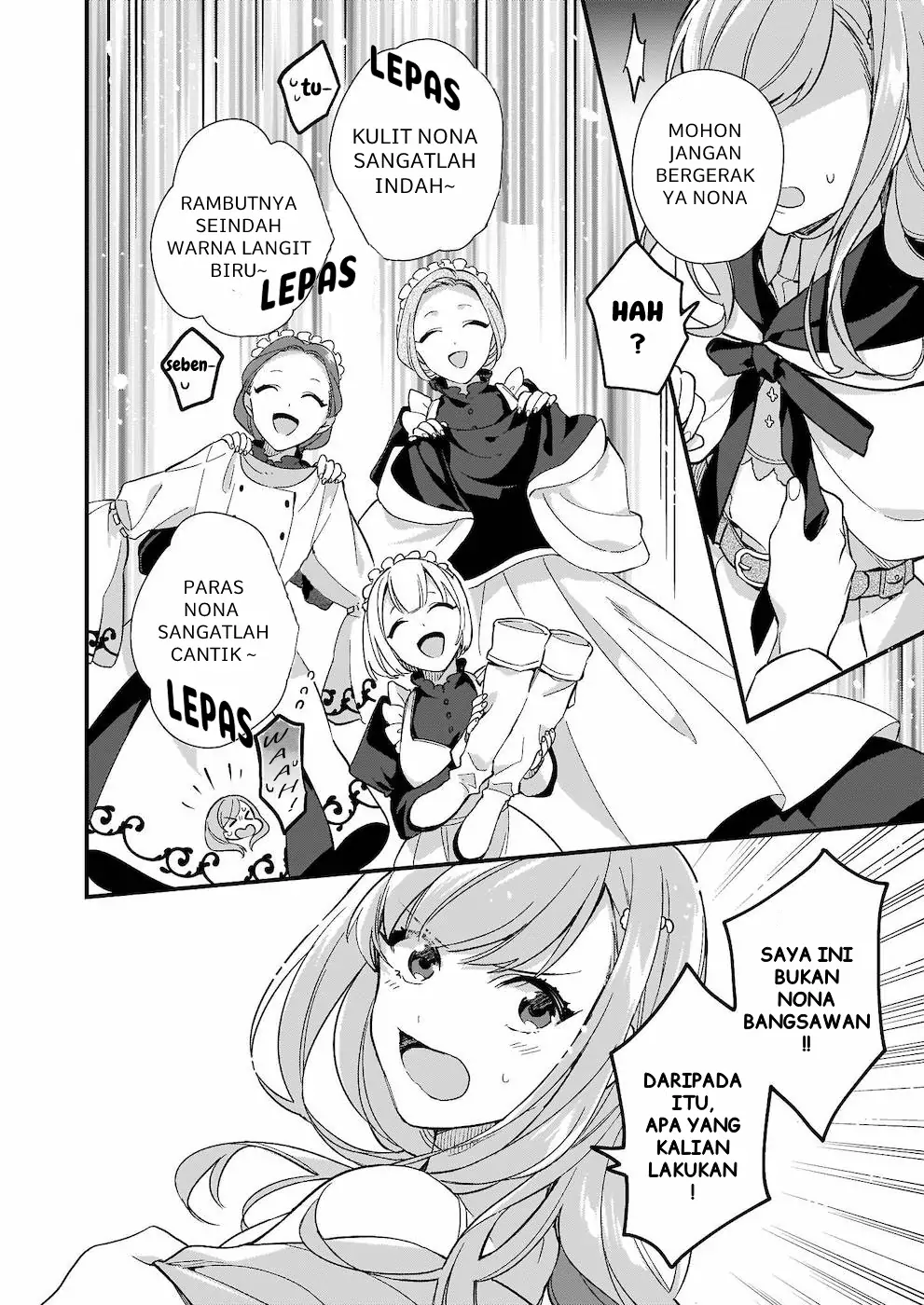 Mahousekai no Uketsukejou ni Naritai desu! chapter 7 halaman 23