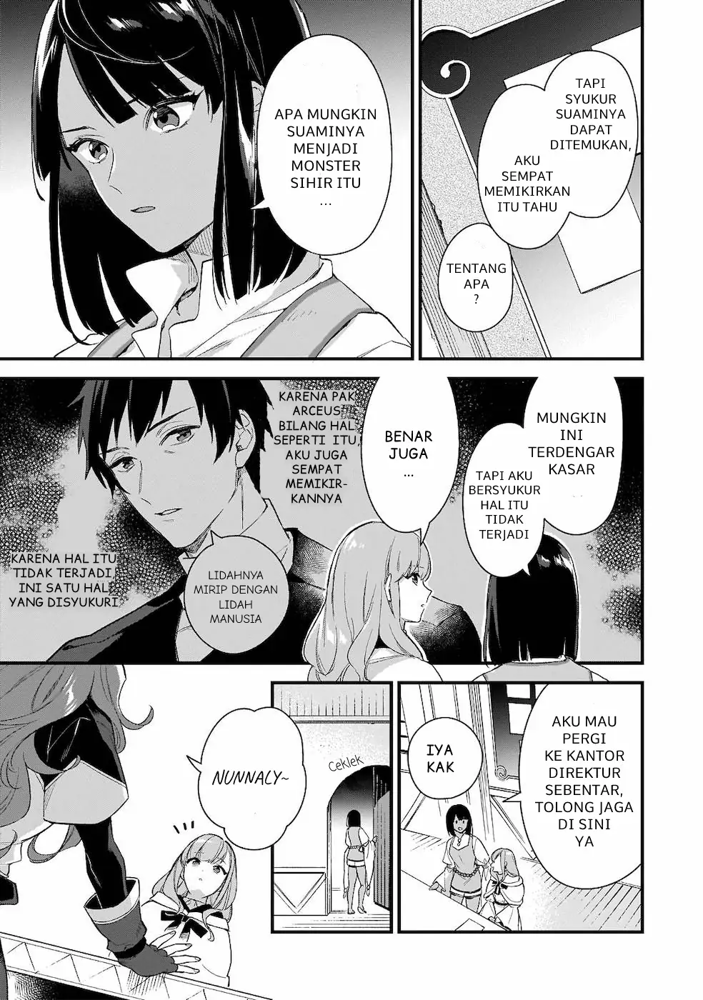Mahousekai no Uketsukejou ni Naritai desu! chapter 9 halaman 10