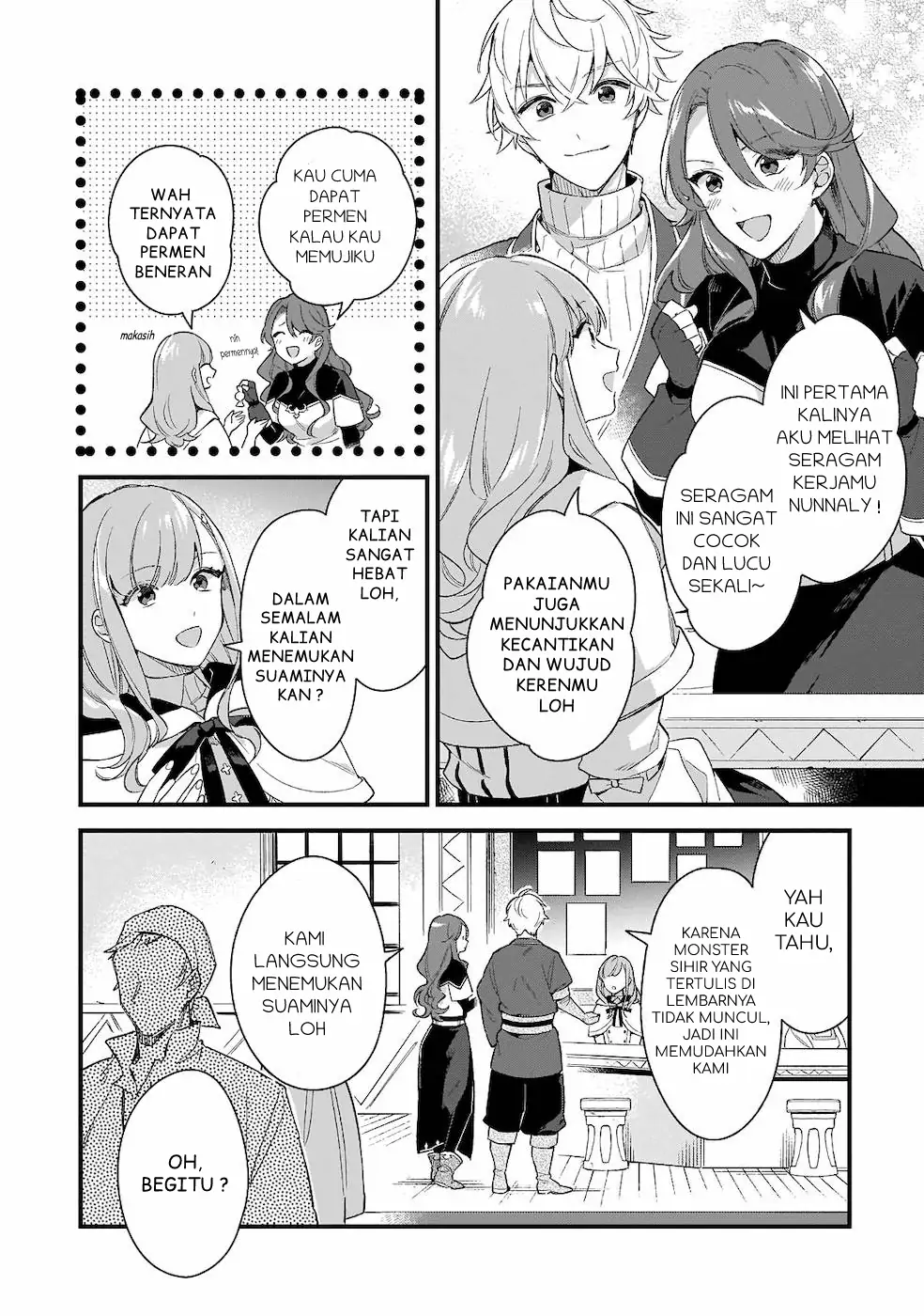 Mahousekai no Uketsukejou ni Naritai desu! chapter 9 halaman 11