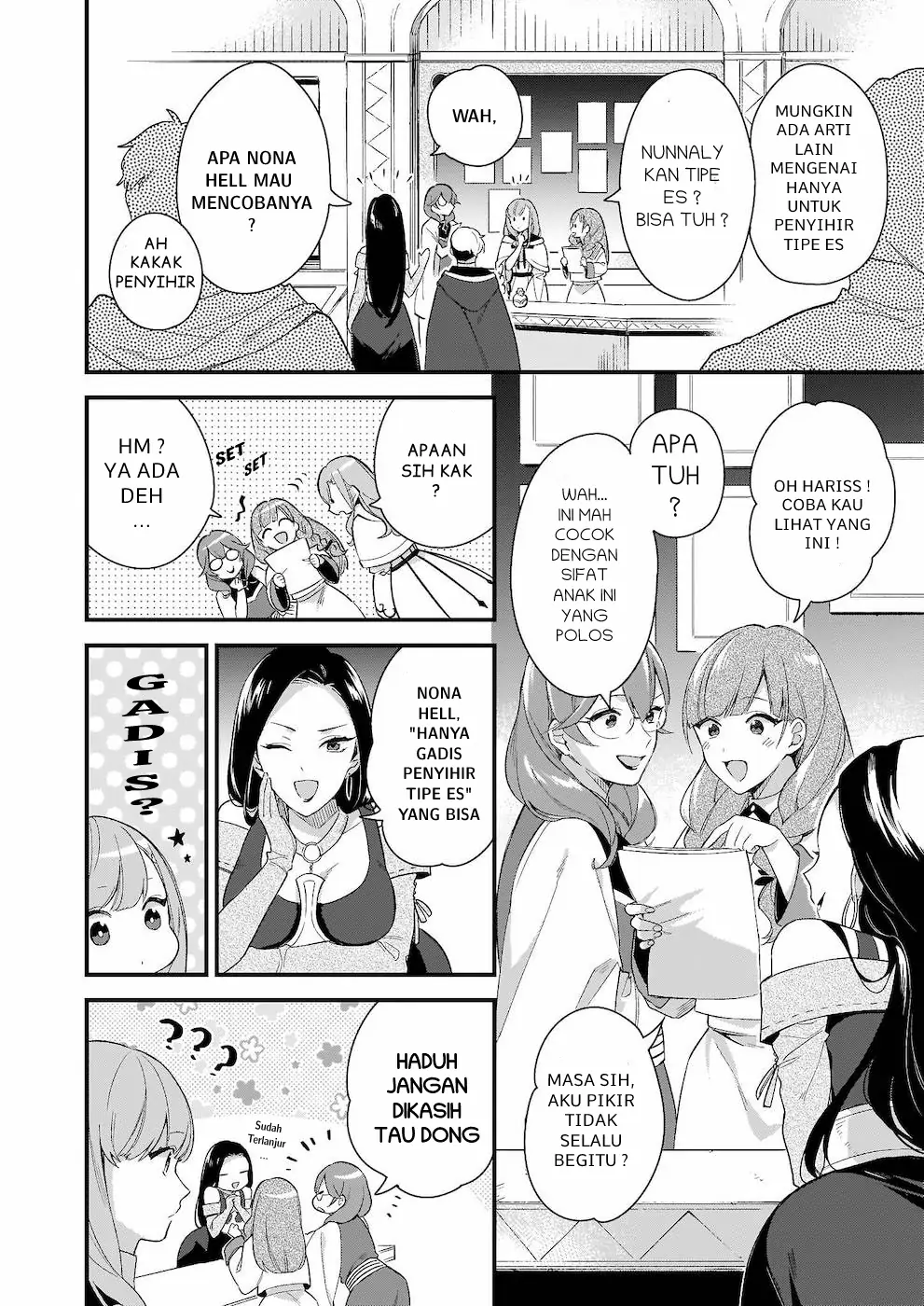 Mahousekai no Uketsukejou ni Naritai desu! chapter 9 halaman 23