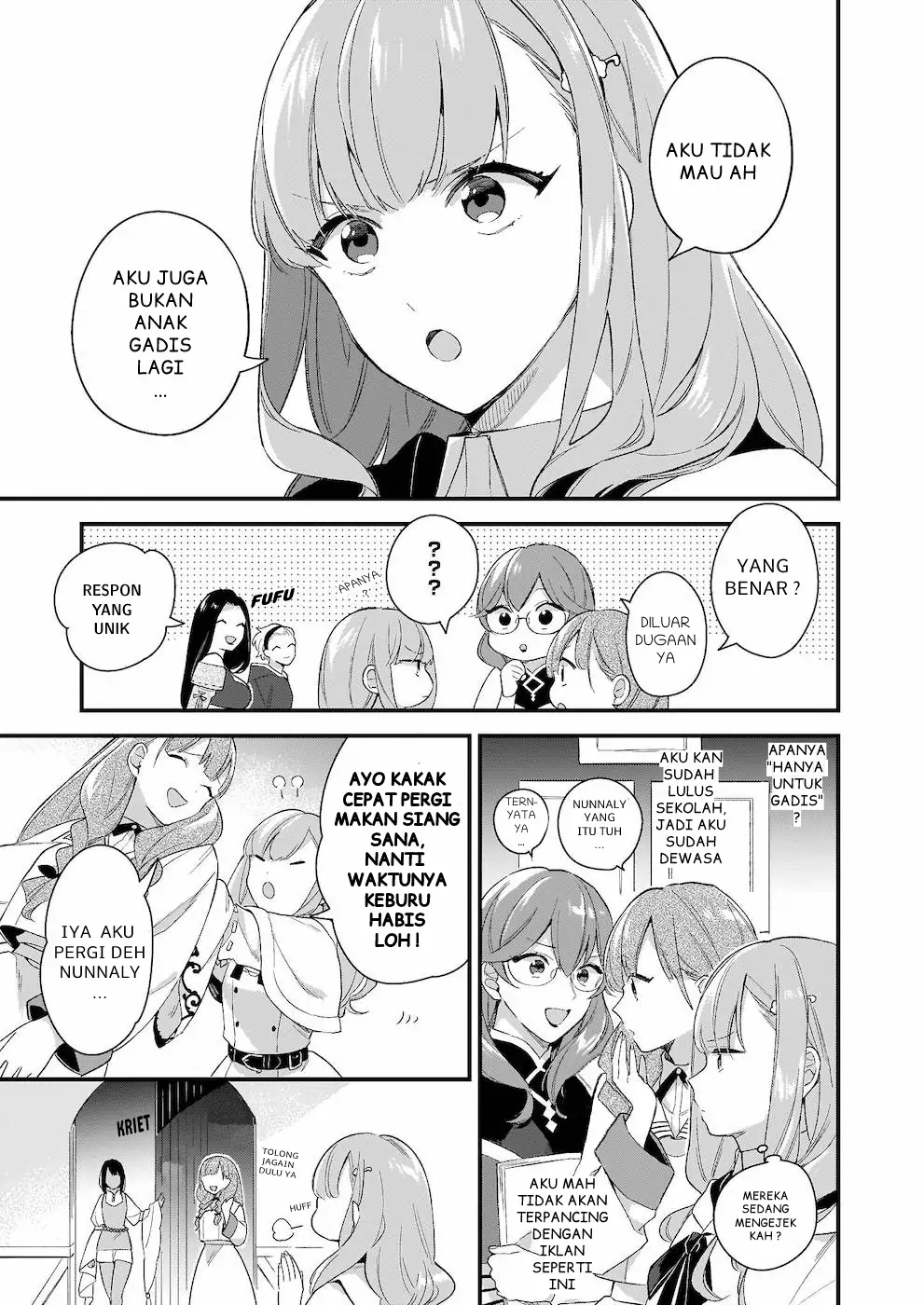 Mahousekai no Uketsukejou ni Naritai desu! chapter 9 halaman 24