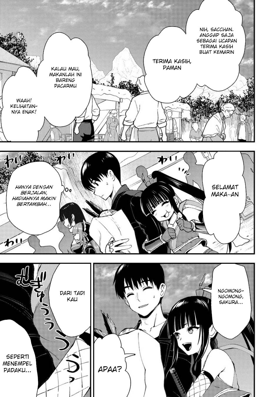 Makenshi no Maken Niyoru Maken no Tame no Harem Life chapter 34 halaman 13