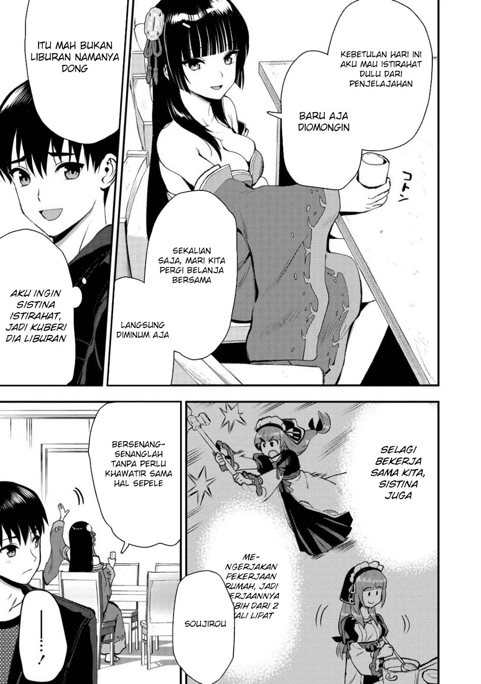 Makenshi no Maken Niyoru Maken no Tame no Harem Life chapter 34 halaman 19