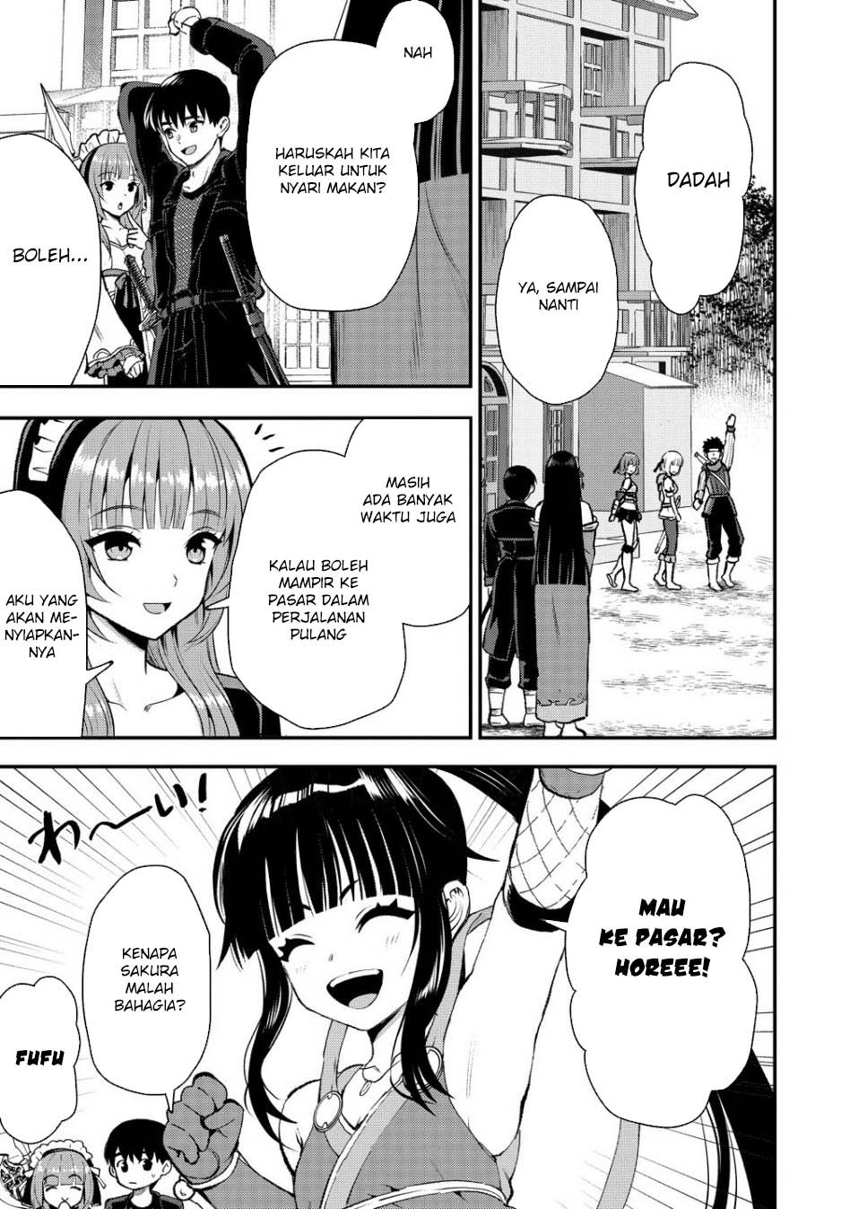Makenshi no Maken Niyoru Maken no Tame no Harem Life chapter 34 halaman 9