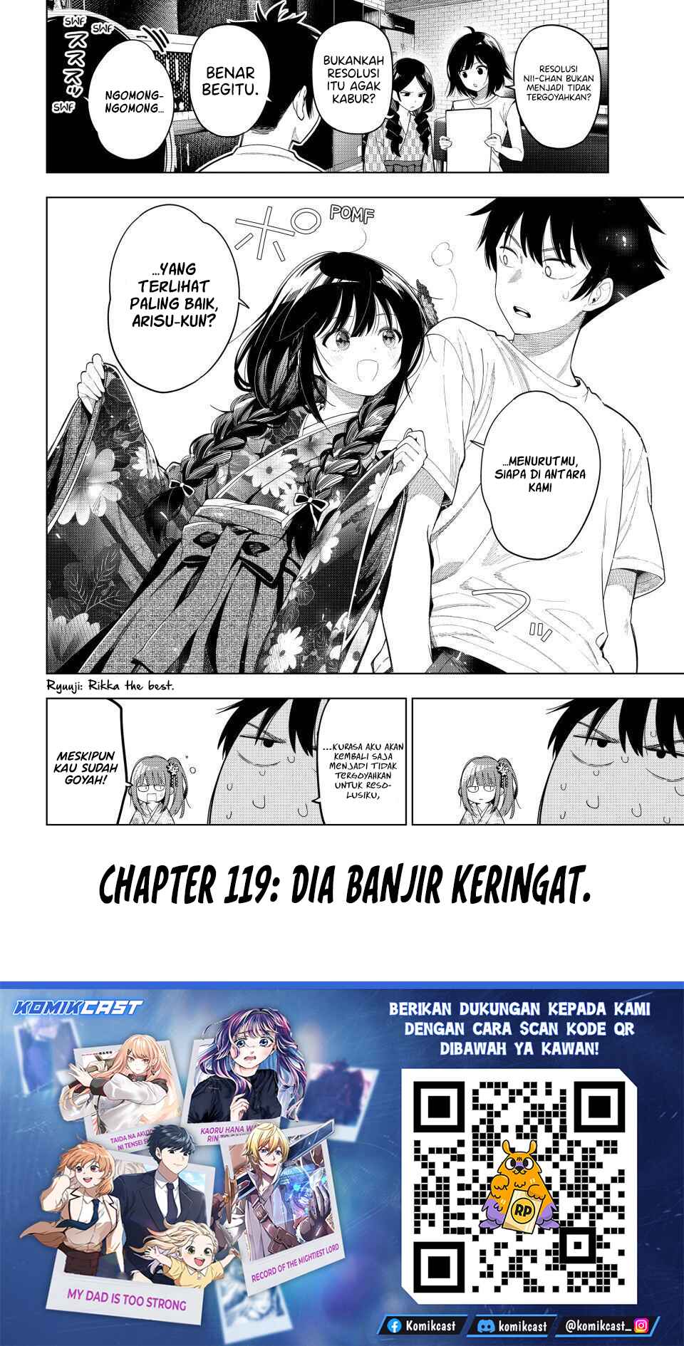 Mayonaka Heart Tune chapter 119 halaman 20