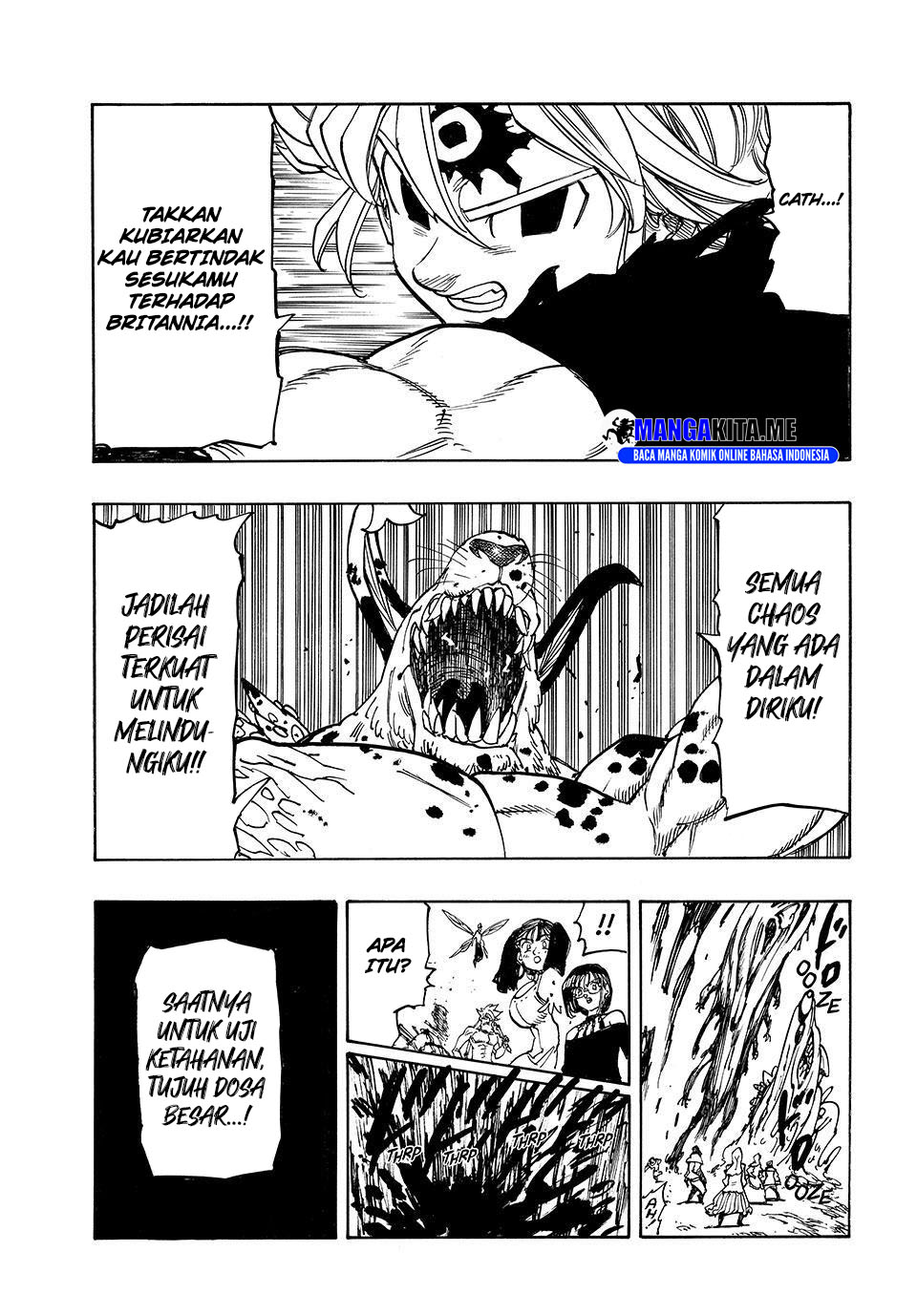 Mokushiroku no Yonkishi chapter 229 halaman 18