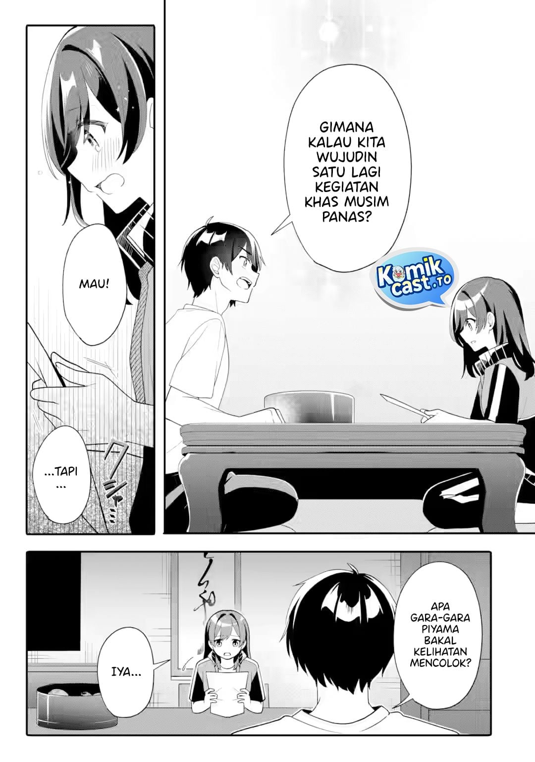 Muboubi Kawaii Pajama Sugata no Bishoujo to Heya de Futarikiri chapter 11 halaman 14