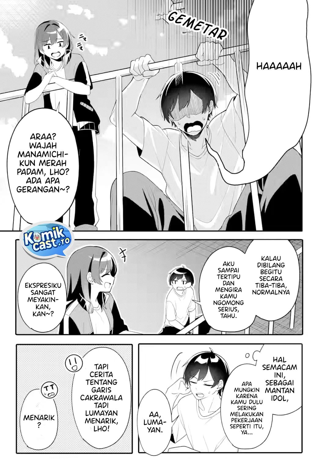 Muboubi Kawaii Pajama Sugata no Bishoujo to Heya de Futarikiri chapter 11 halaman 4