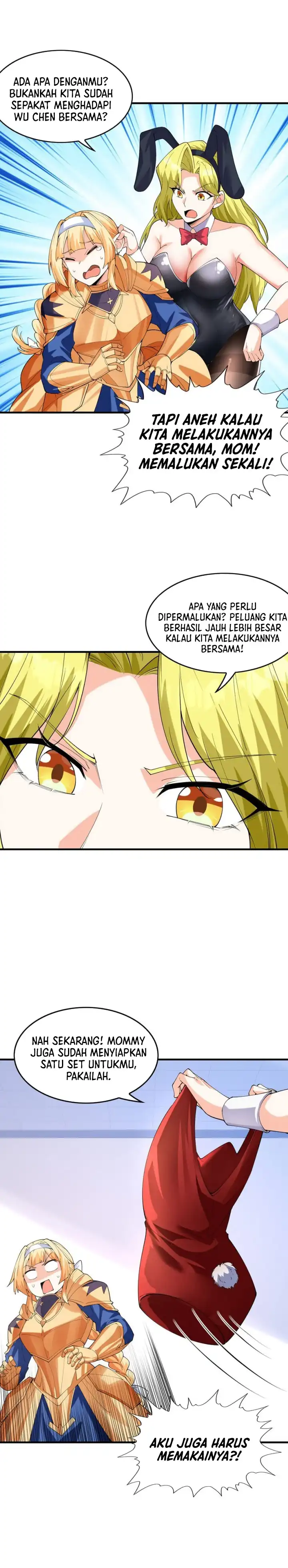 My Harem Is Entirely Female Demon Villains chapter 131 halaman 9