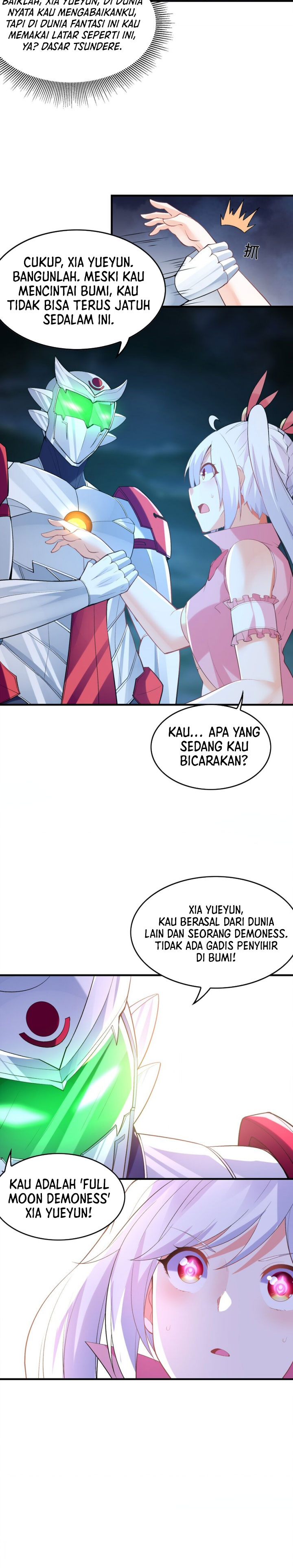My Harem Is Entirely Female Demon Villains chapter 134 halaman 11