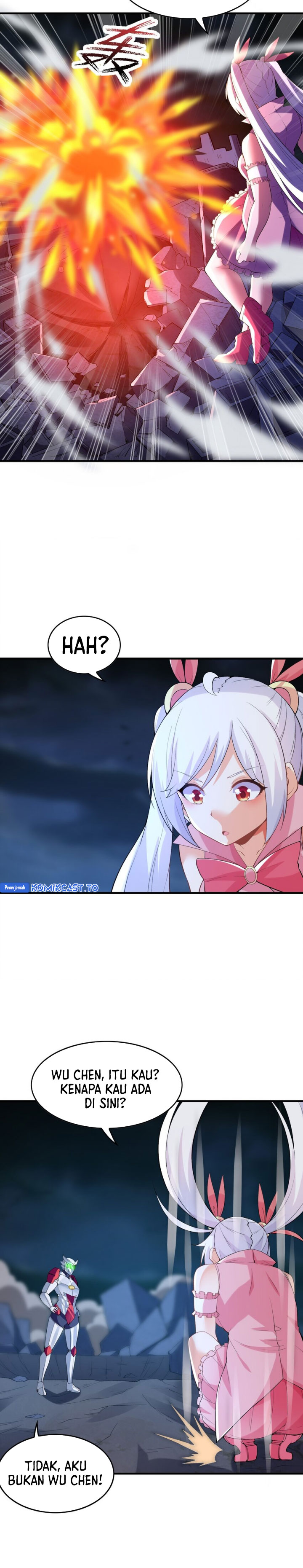 My Harem Is Entirely Female Demon Villains chapter 134 halaman 9