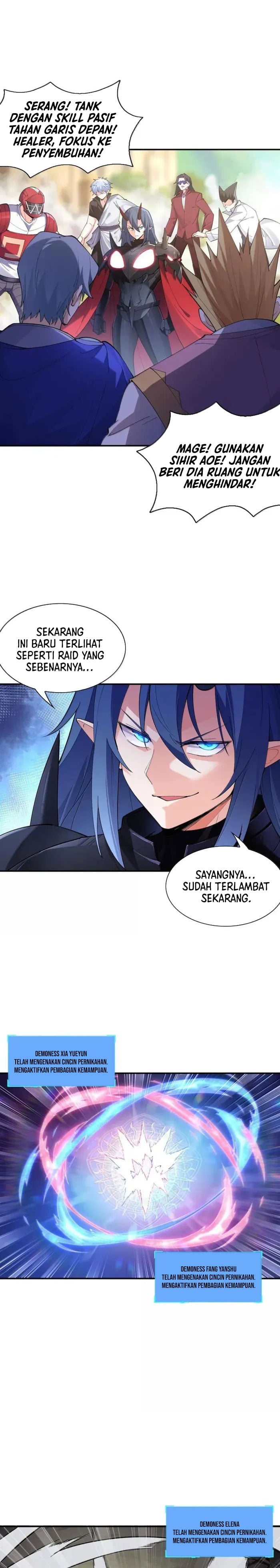 My Harem Is Entirely Female Demon Villains chapter 166 halaman 11