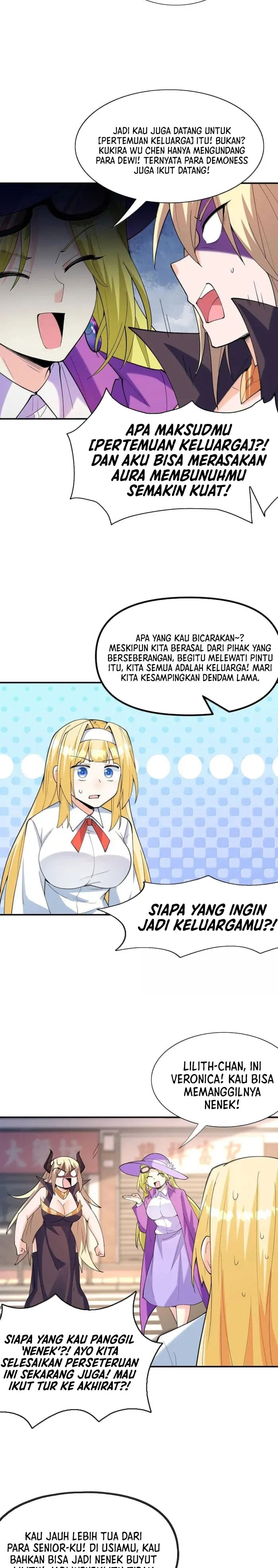 My Harem Is Entirely Female Demon Villains chapter 170 halaman 12