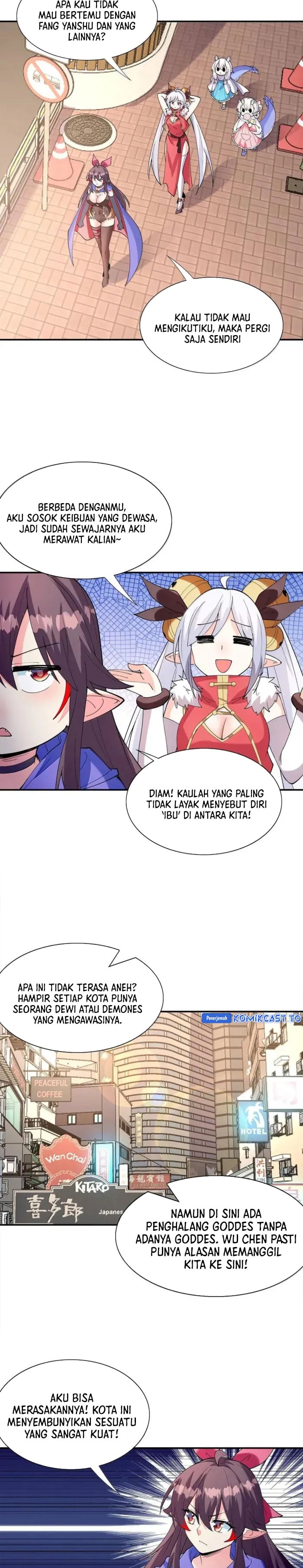 My Harem Is Entirely Female Demon Villains chapter 170 halaman 16