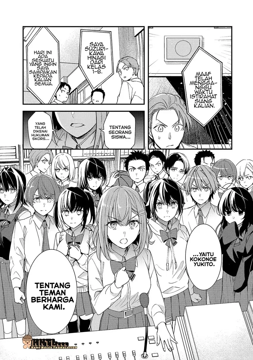 Ore ni Trauma wo Ataeta Joshi-tachi ga Chirachira Mitekuru kedo, Zannen desu ga Teokure desu chapter 27 halaman 14