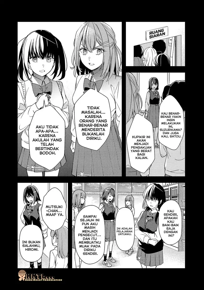 Ore ni Trauma wo Ataeta Joshi-tachi ga Chirachira Mitekuru kedo, Zannen desu ga Teokure desu chapter 27 halaman 15
