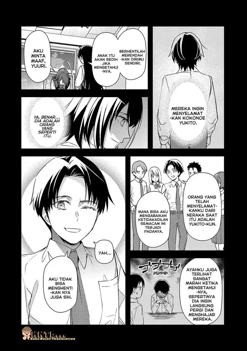 Ore ni Trauma wo Ataeta Joshi-tachi ga Chirachira Mitekuru kedo, Zannen desu ga Teokure desu chapter 27 halaman 17