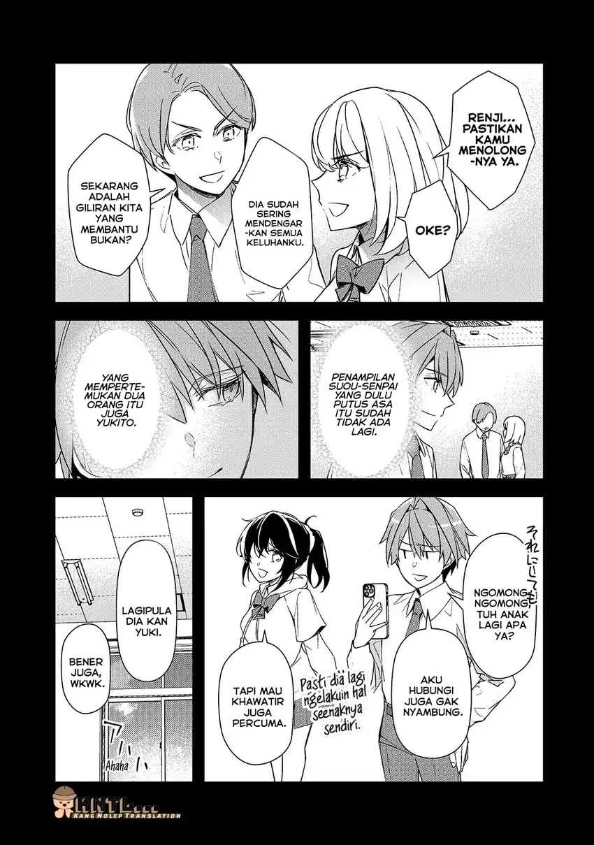 Ore ni Trauma wo Ataeta Joshi-tachi ga Chirachira Mitekuru kedo, Zannen desu ga Teokure desu chapter 27 halaman 18