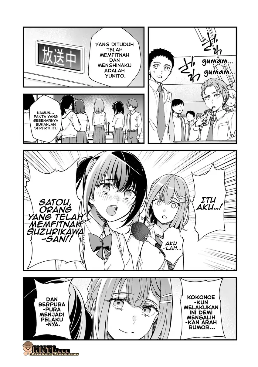 Ore ni Trauma wo Ataeta Joshi-tachi ga Chirachira Mitekuru kedo, Zannen desu ga Teokure desu chapter 27 halaman 20