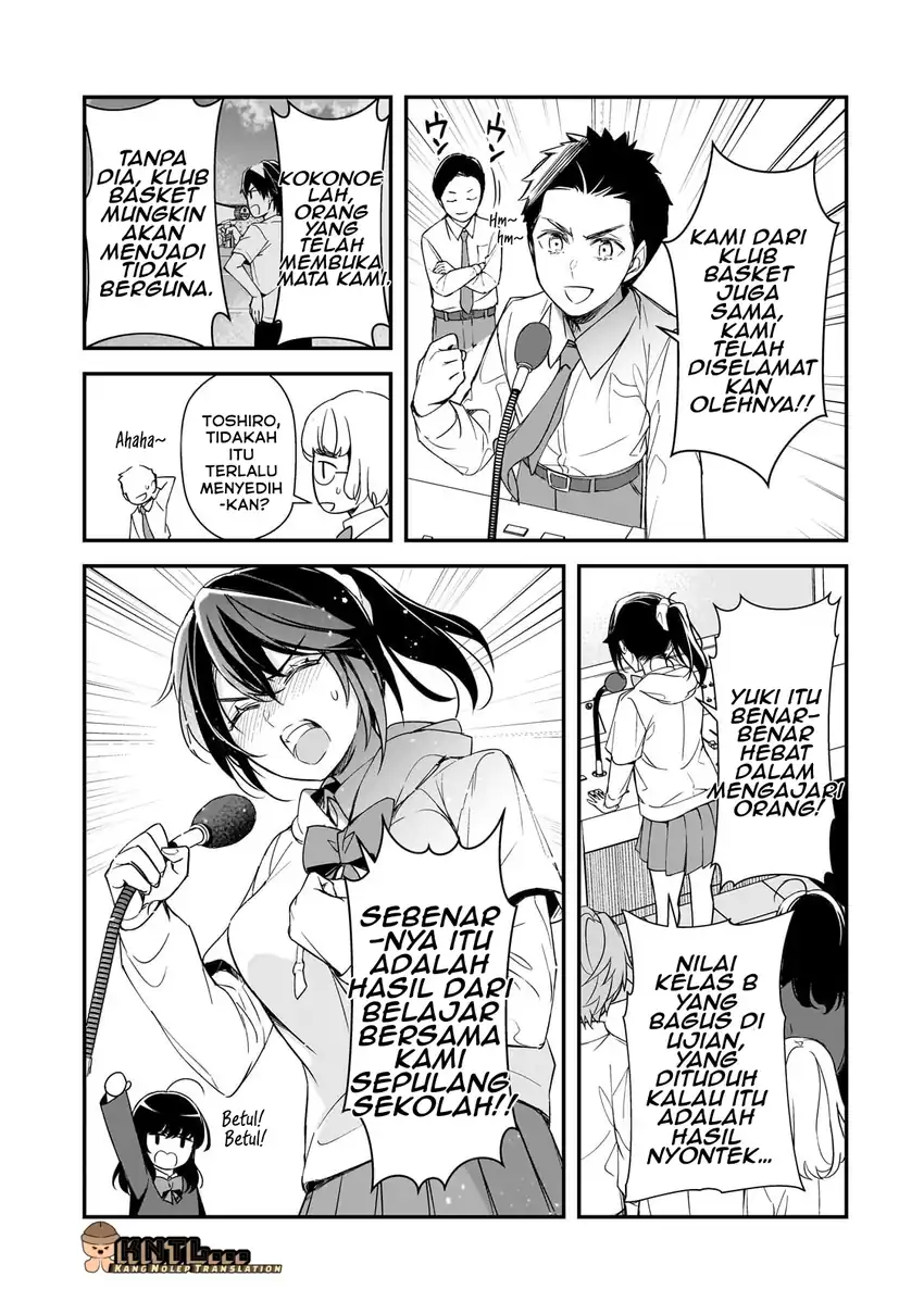 Ore ni Trauma wo Ataeta Joshi-tachi ga Chirachira Mitekuru kedo, Zannen desu ga Teokure desu chapter 27 halaman 22