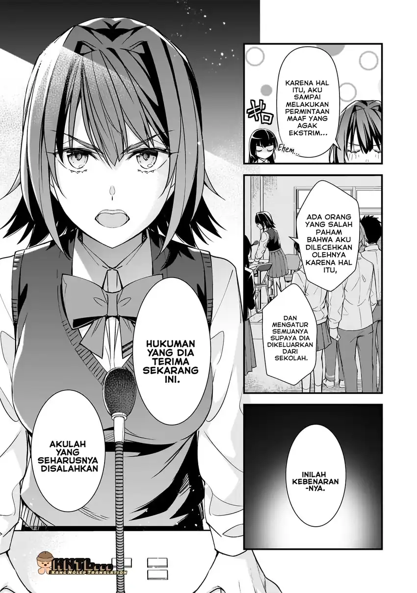 Ore ni Trauma wo Ataeta Joshi-tachi ga Chirachira Mitekuru kedo, Zannen desu ga Teokure desu chapter 27 halaman 24