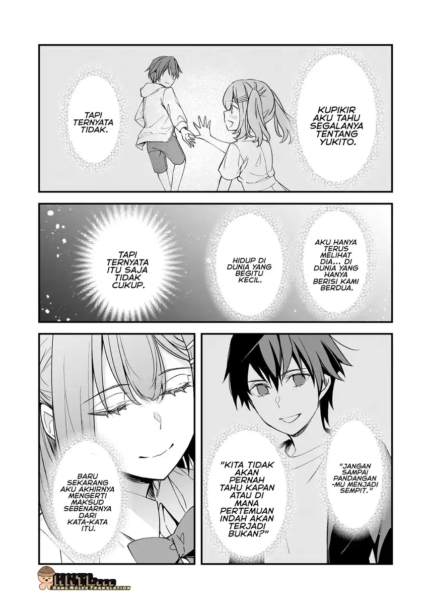 Ore ni Trauma wo Ataeta Joshi-tachi ga Chirachira Mitekuru kedo, Zannen desu ga Teokure desu chapter 27 halaman 26