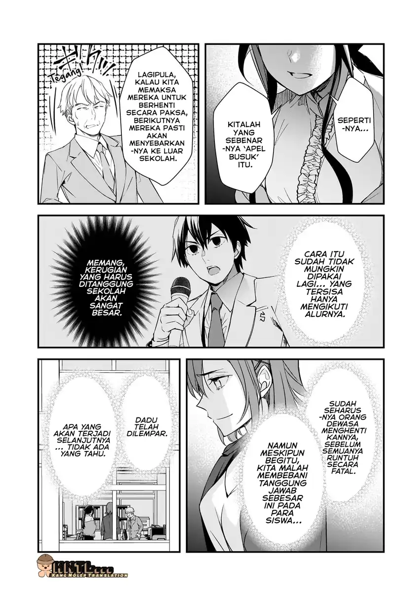 Ore ni Trauma wo Ataeta Joshi-tachi ga Chirachira Mitekuru kedo, Zannen desu ga Teokure desu chapter 27 halaman 32