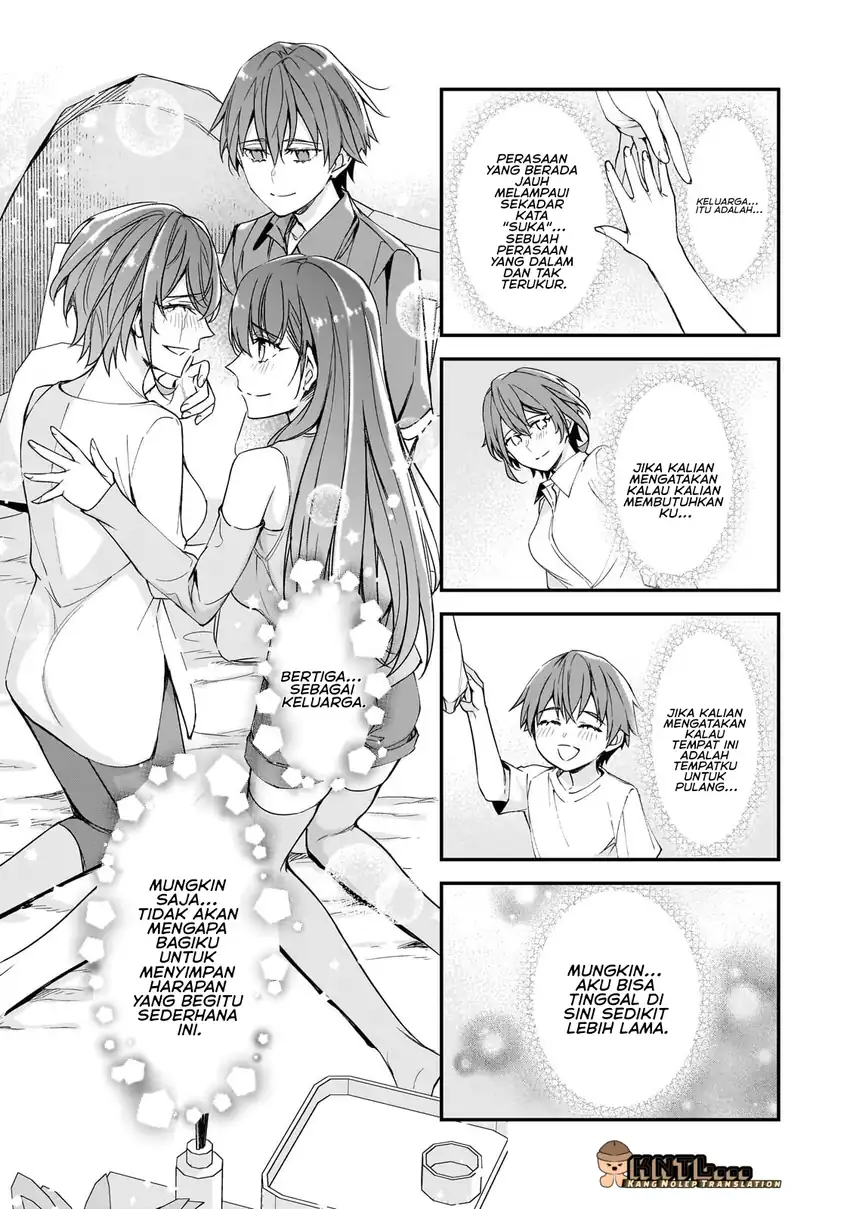 Ore ni Trauma wo Ataeta Joshi-tachi ga Chirachira Mitekuru kedo, Zannen desu ga Teokure desu chapter 30 halaman 12