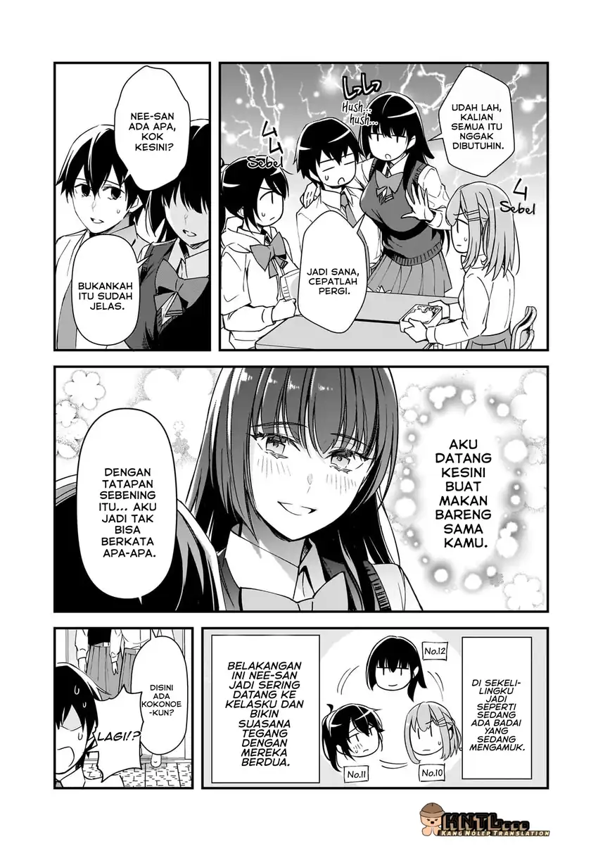 Ore ni Trauma wo Ataeta Joshi-tachi ga Chirachira Mitekuru kedo, Zannen desu ga Teokure desu chapter 30 halaman 16